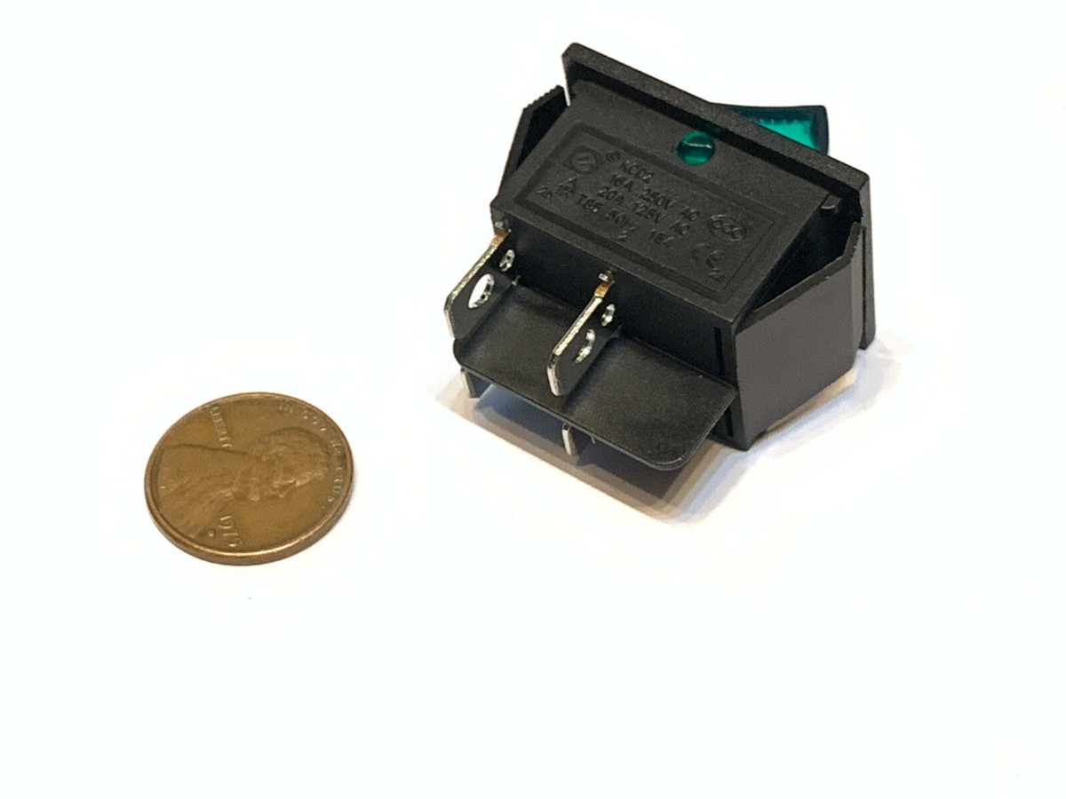 Interruttore a bilanciere Kcd4 20A / 125V 16A 250V 4 pin