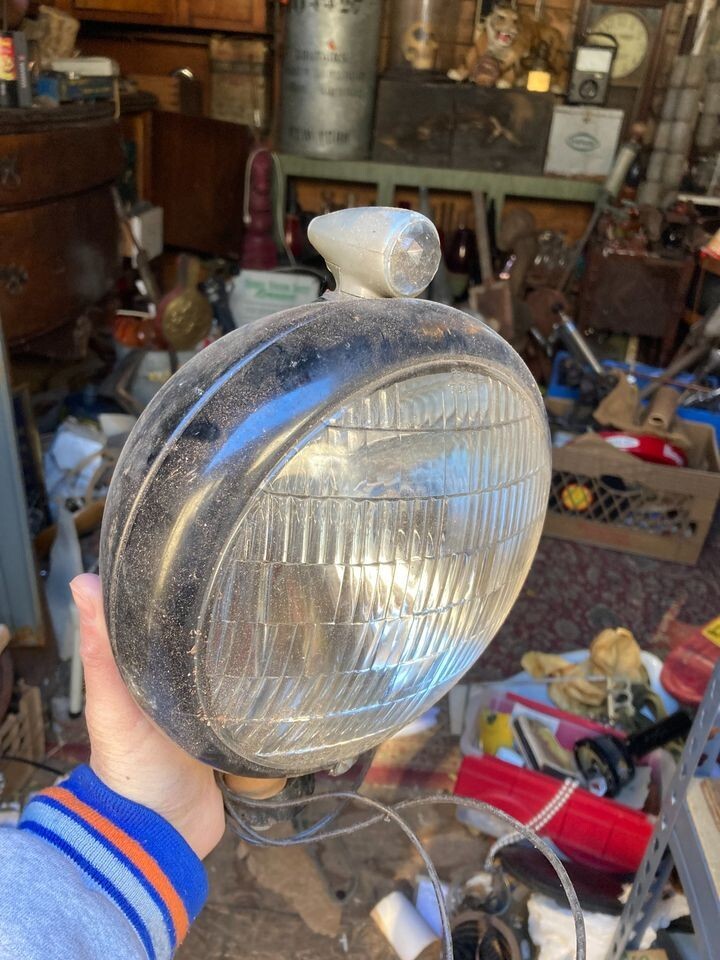 1930s 40s NORS Arrow 775H Jeweled Marker Light Lamp Headlight