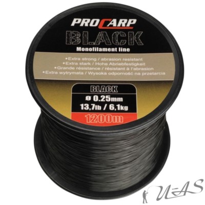 Daiwa Cormoran Pro Carp Pc Black 3000M 0.25mm Karpfen Schnur Carp 1Cent/M Sha