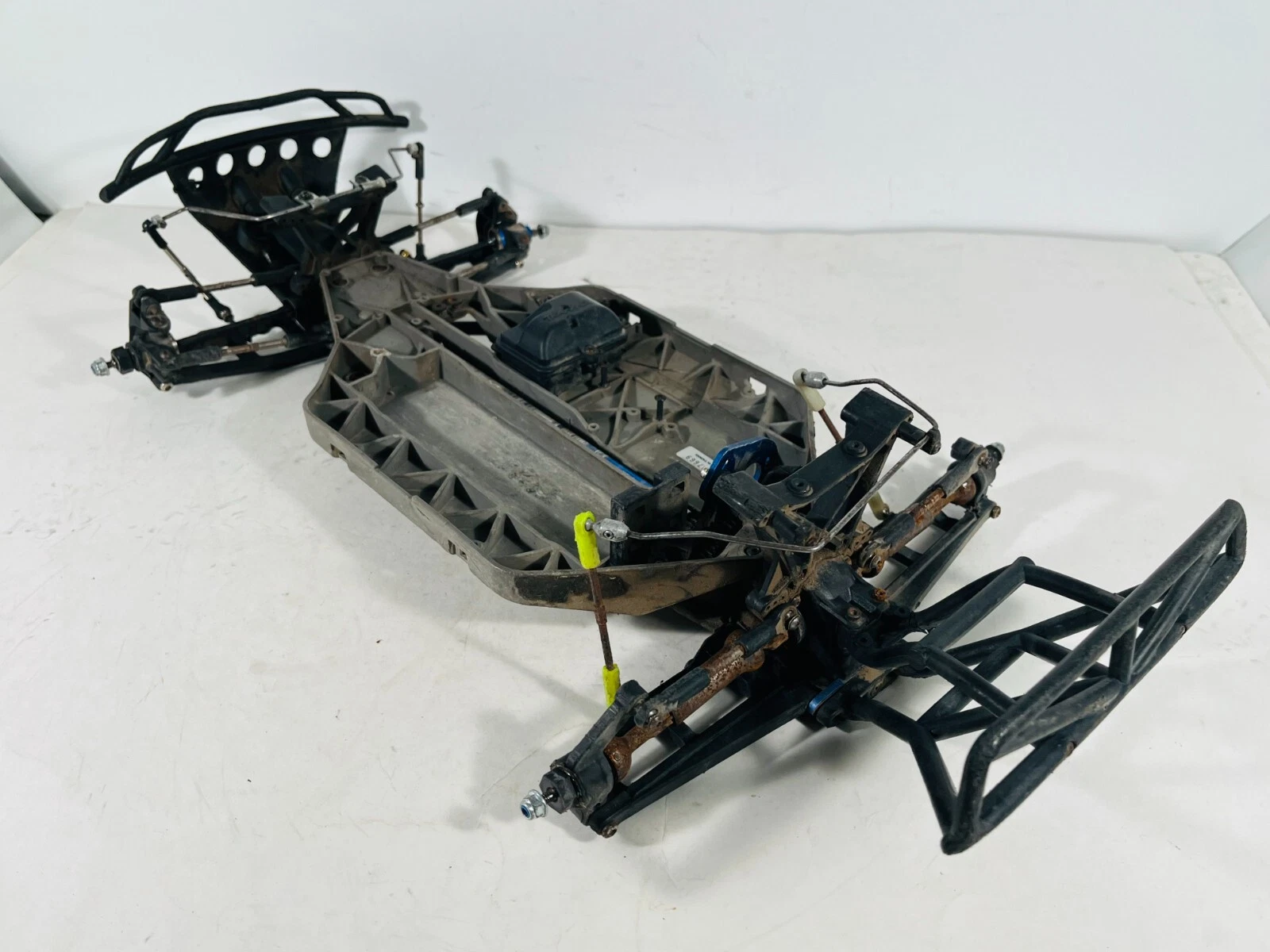 traxxas 4x4 hcg roller slider chassi 1/10 peças projeto carro controle remoto 