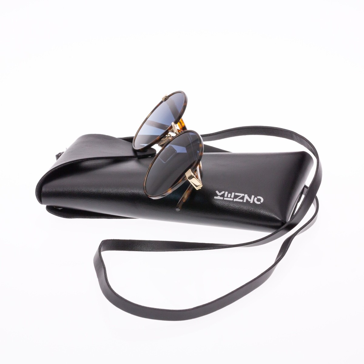 Kenzo KZ40146F 53F Round Havana/Blue Sunglasses (pre-own) | eBay