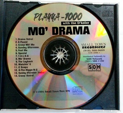 洋楽 G-rap/Playya-1000/Mo' Drama CD) Playya 1000 with The D'kster