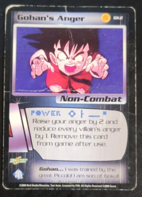 Dragonball Z - TCG - Gohan's Anger BK2 | eBay