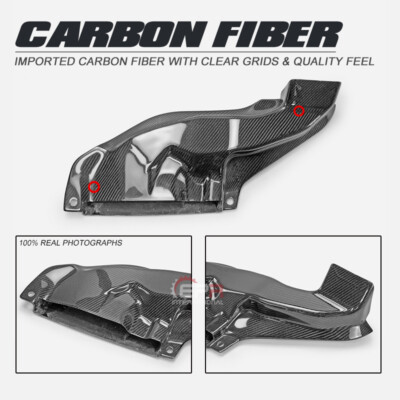 For Subaru VBH WRX S4 OE P Type Carbon Fiber Cooling Air Duct