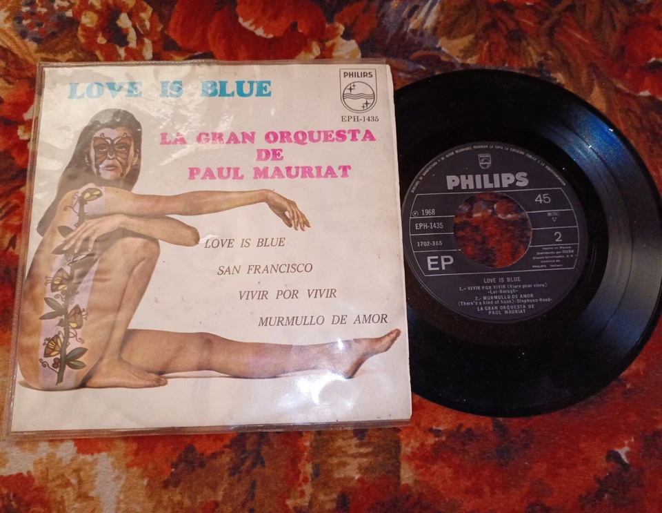 PAUL MARUIAT  Blooming Hits  EP   1967 U.S.  stereo   Easy Listening  Groovy!  - Изображение 2 из 3