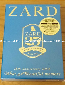 New Zard 25th Anniversary Live What A Beautiful Memory 3 Dvd Booklet Box Japan 4560109083480 Ebay