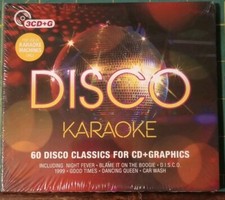 Disco Karaoke NEW  3 CD  G for Use in Karaoke Machines Only - - audioCD