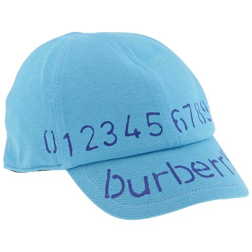 Burberry Kids Stencil Logo Baseball Cap 