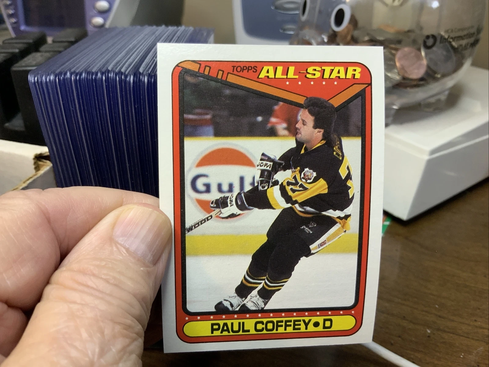 Paul Coffey trading card
