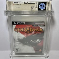 God of War III 3 PS3 Graded WATA 9.4 A+ Seal W/ Original WATA Legacy Deep Badge