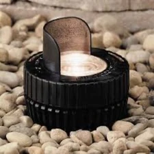 Kichler 15192 BK Landscape 12V In-Ground in Black Material, Heat Resistant Lens