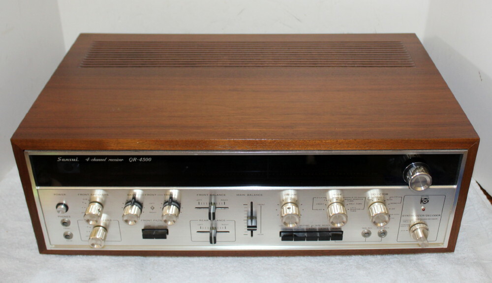 Vtg Sansui QR-4500 AM/FM Quad / Stereo Receiver ~ Awesome