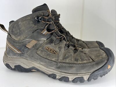 Keen Targhee Iii Waterproof Hiking Mens 14 Black, Grey Casual