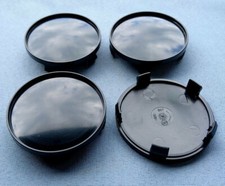 4x Nabenkappen Nabendeckel Kappen Felgendeckel  68,5 mm  65,5 mm schwarz B67 S