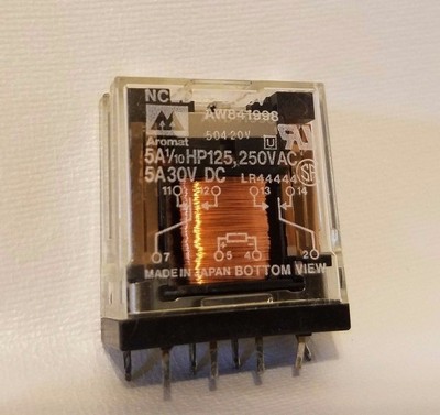 Aromat NC2D-P-DC5V AW841998 Relay 5VDC
