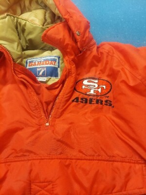 San Francisco 49ers フード付きジャケット San Francisco 49ers Zipper Windbreaker