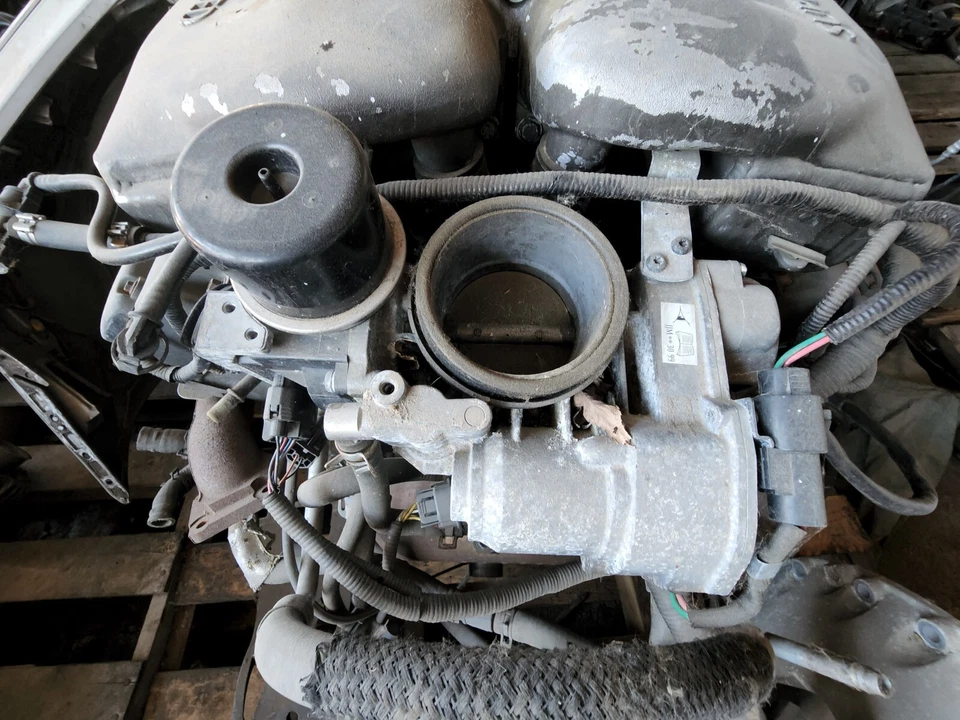 1998 1999 JAGUAR XJR SUPERCHARGE THROTTLE BODY - Image 2 of 4