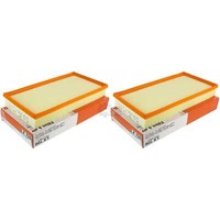 2X Mahle / Knecht LX 726 Luftfilter Air Filter FüR Volvo V70 I P80_