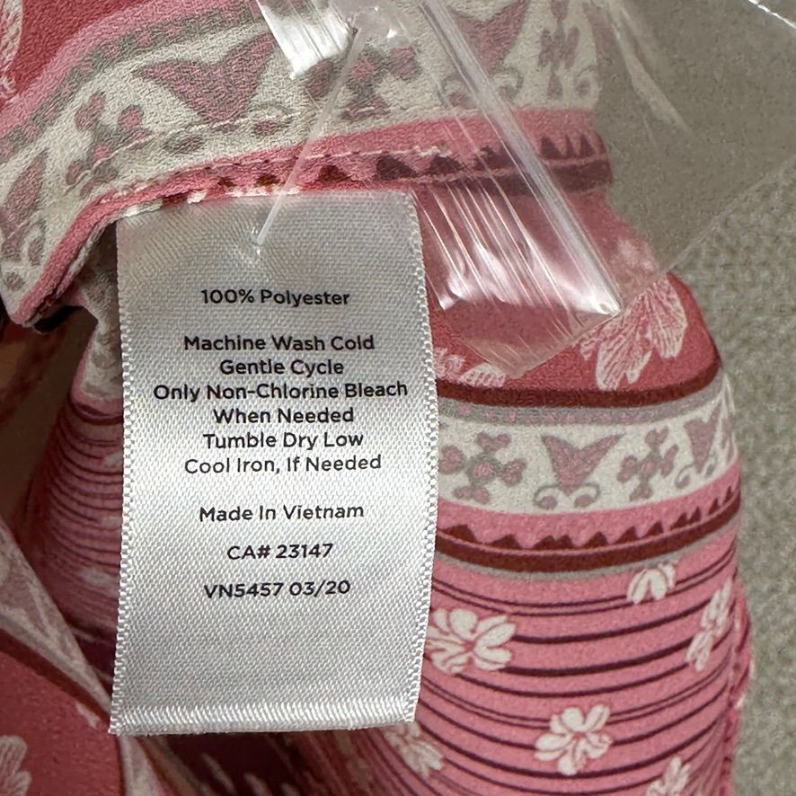 Talbots MP Patchwork Floral Button Down Shirt Pin… - image 10