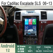 Car Android Gps Navigation Wifi 10.4" For Cadillac Escalade Sts 2006-2013 Radio
