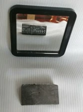 Vintage POLL - PARROT Shoes for Boys and Girls Pretested Metal Sign LOGO Stamp