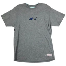 AND1 Mitchell & Ness L Large Shirt You Were Guarding Me Artwork Gray NWT