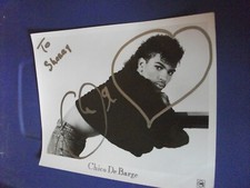 Signed Chico De Barge Signed 8 x 10 Motown 19...
