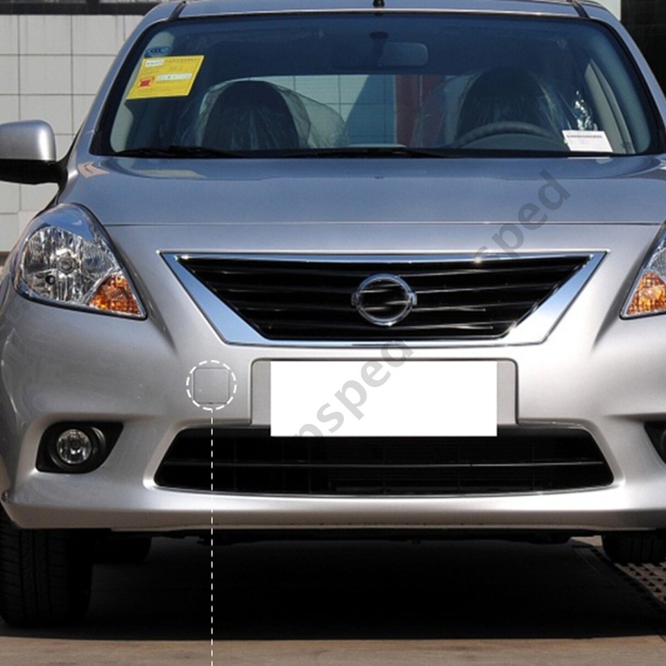 Pull Versa Front Bumper Tow Hook Cover Cap For Nissan Versa Sedan 2012-2014 622A0 ...