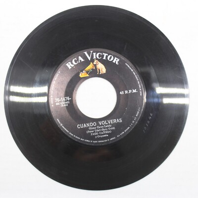 Paco Canedo Aun Sigo Sonando / Cuando Volveras 45 Vinyl Record VG 76-1476