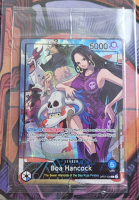 ARS10＋　 ボア・ハンコック　PSAマガジン　OP07-038 Boa Hancock OP07-038 PSA Magazine Promo SEALED One Piece Card