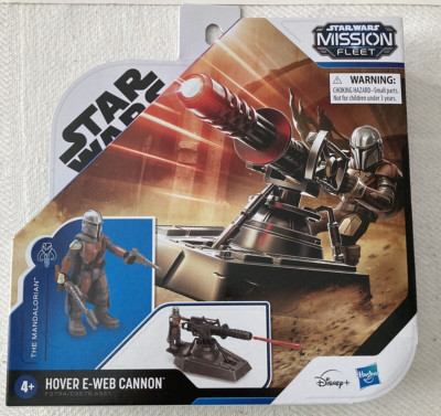 Star Wars Mission Fleet The Mandalorian Hover E-Web Cannon by Hasbro Disney NEW