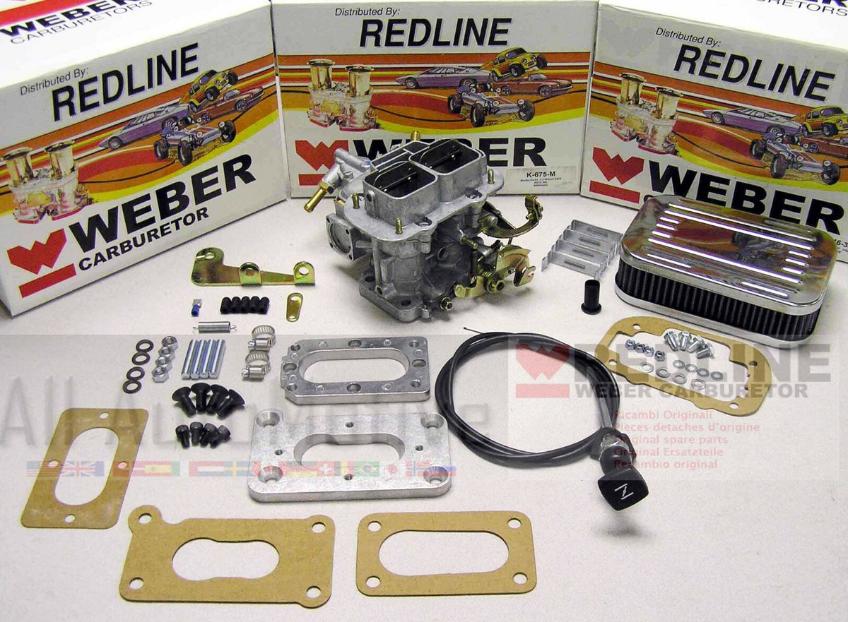 Mazda B2000 B2200 Pickup Weber Carburetor 32/36 K675M - Manual