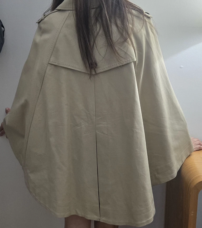 NTW The Limited Collection inspired by Scandal Tan Cape Jacket size L - Image 4 of 4
