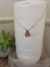 Kids Gold Plated Pendant From Italy