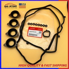 Oem Valve Cover Gasket Kit Full Seal Set 12030-5a2-a01 For Honda Accord 2013-17