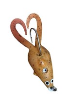 Vtg Strike King JR Grass Frog orange 4" Fishing lure