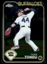 2024 Topps Chrome NPB #165 Yuma Tongu