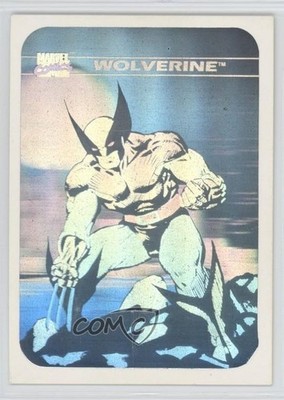 1990 Impel Marvel Universe Holograms Wolverine #MH4 2s2