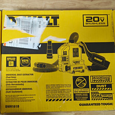 DEWALT DWH161 20V Max Dust Extractor w/ HEPA Filter, 2-Speed System
