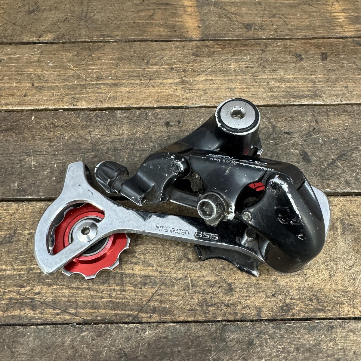 Vintage Shimano Deore LX RD-M567 Rear Derailleur 8 Speed Long Cage
