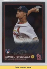 2015 Topps Chrome Rookie Sam Tuivailala Samuel #AR-ST Auto READ x6n