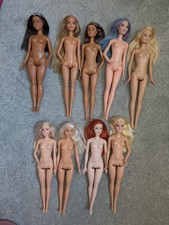 Mattel Bundle Of Barbie Dolls Mostly Fashionistas And Others Curvy And Regular