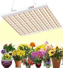 400W LED Grow Light 5x5ft Coverage Lights Full Spectrum Veg Bloom Growing Lamps