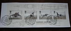 GB 2019 Harrier Jump Jet m/s, Commemorative Stamps On Piece, Used ex FDC