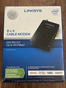 Linksys CM3008 DOCSIS 3.0 Modem câble 8x4 Gigabit nouveau scellé