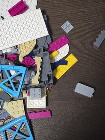 LEGO Friends 41324 Snow Resort Ski Lift Partial Incomplete Parts Lot