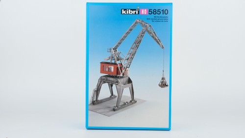 Kibri H0 58510 Grúa pórtico de doble núcleo con placa de carretera | Zustand: Gebraucht