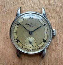 Vintage J. W. Benson London Wristwatch. Smiths Movement. Working Condition