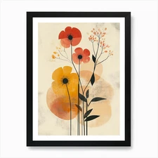 Poppies Canvas Print 46 Art Print F Framed Wall Art Poster Canvas Print Picture