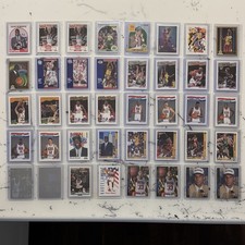 1989-1994 NBA Lot of 40 Stars & Rookies Jordan O’Neal Mutombo Grant Hill Magic 
